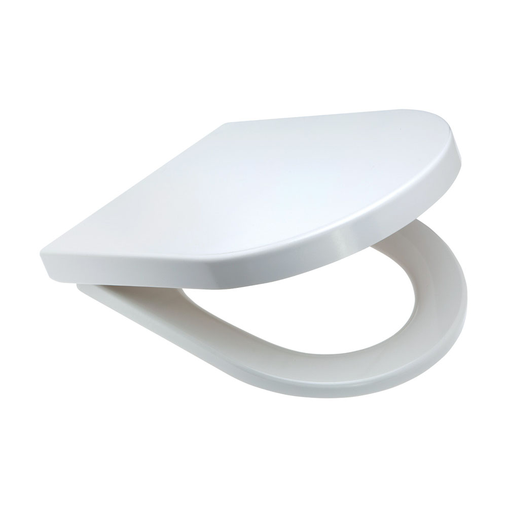 Universal Toilet Seat, Matte White