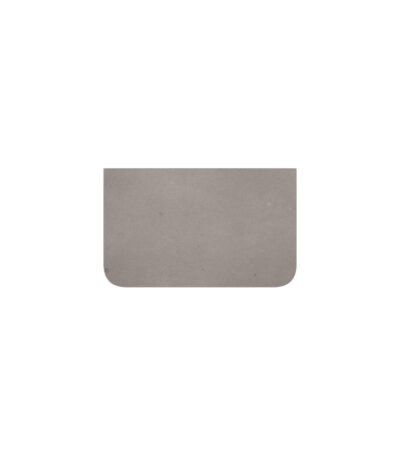 Urban Crete Silica Free Stone Top, Curved Full Depth, 750mm