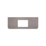 Urban Crete Silica Free Stone Top, Curved Full Depth with Single Undermount Basin Hole, 1200mm