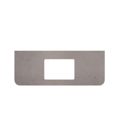 Urban Crete Silica Free Stone Top, Curved Full Depth with Single Undermount Basin Hole, 1200mm