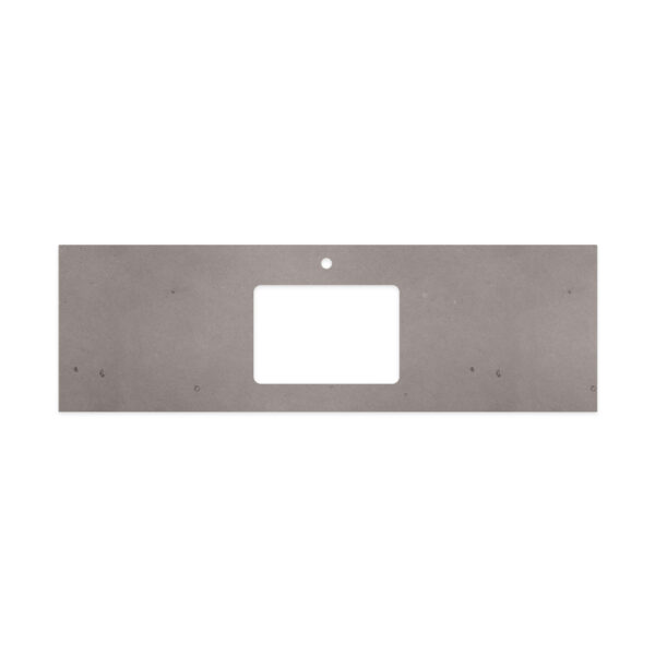 Urban Crete Silica Free Stone Top, Rectangular Full Depth with Single Undermount Basin Hole & Tap Hole, 1500mm
