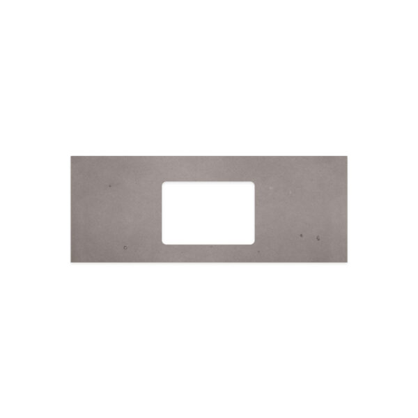 Urban Crete Silica Free Stone Top, Rectangular Full Depth with Single Undermount Basin Hole, 1200mm