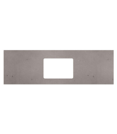 Urban Crete Silica Free Stone Top, Rectangular Full Depth with Single Undermount Basin Hole, 1500mm