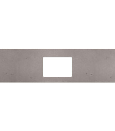 Urban Crete Silica Free Stone Top, Rectangular Full Depth with Single Undermount Basin Hole, 1800mm