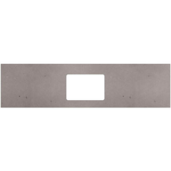 Urban Crete Silica Free Stone Top, Rectangular Full Depth with Single Undermount Basin Hole, 1800mm