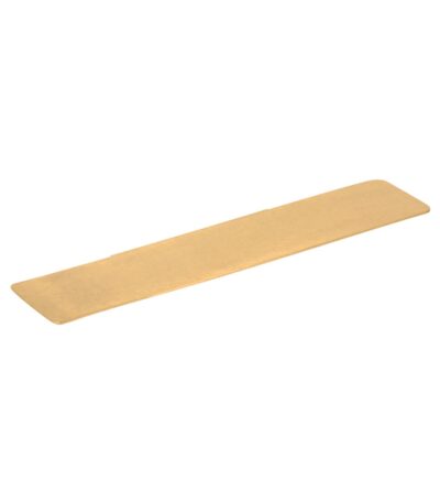 Vaada Extended Shower Shelf 440mm - Tumbled Aged Brass