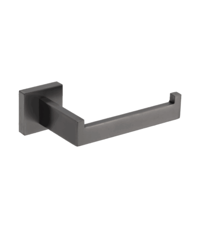 Vaada Toilet Roll Holder - Brushed Gunmetal
