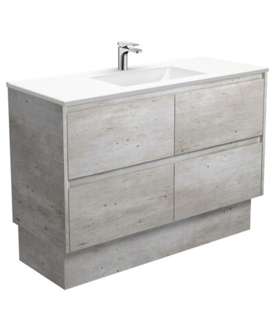 Vanessa Amato 1200 Industrial Vanity On Kick
