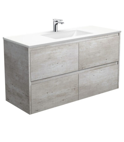 Vanessa Amato 1200 Industrial Wall-Hung Vanity