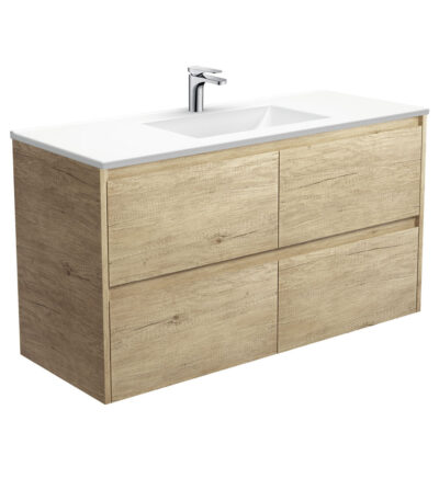 Vanessa Amato 1200 Scandi Oak Wall-Hung Vanity