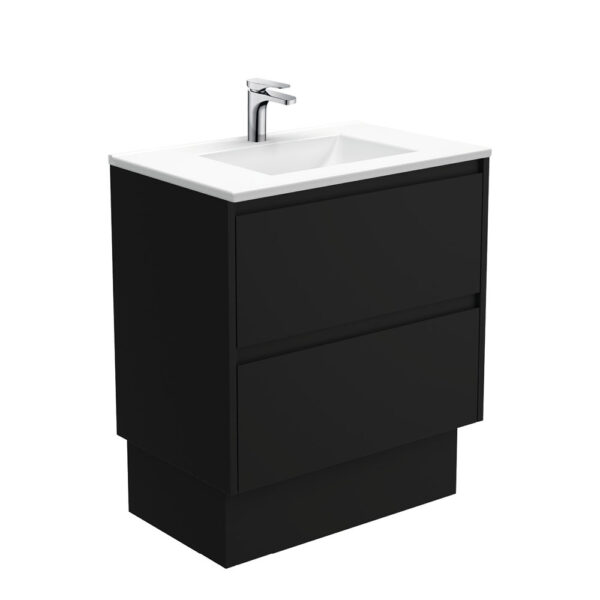 Vanessa Amato 750 Satin Black Vanity On Kick