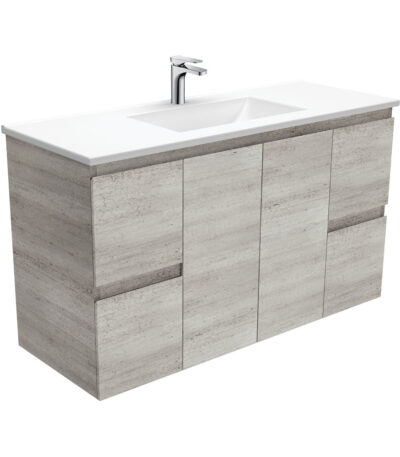 Vanessa Edge Industrial 1200 Wall-Hung Vanity