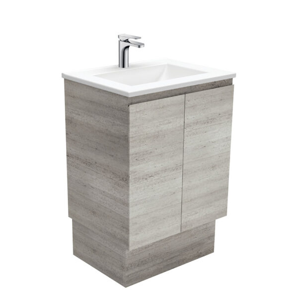 Vanessa Edge Industrial 600 Vanity On Kickboard