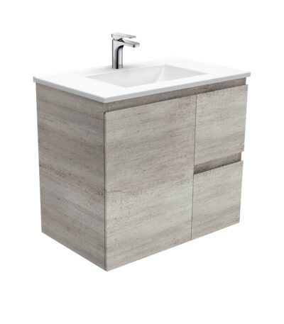 Vanessa Edge Industrial 750 Wall-Hung Vanity