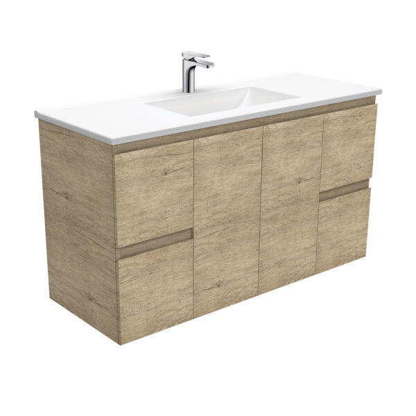 Vanessa Edge Scandi Oak 1200 Wall-Hung Vanity