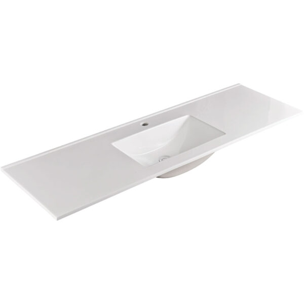 Vanessa Full Depth Single Bowl Poly-Marble Basin Top 1500