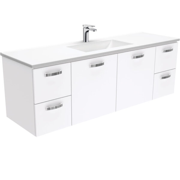 Vanessa Unicab 1500 Single Bowl Wall-Hung Vanity