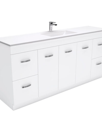 Vanessa Unicab 1800 Single Bowl Vanity On Kickboard