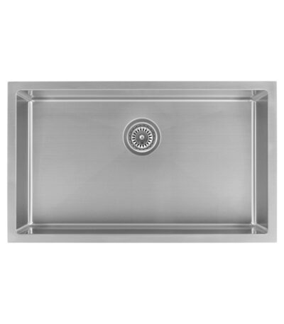 Vari- Single Sink 750mm - Stainless Steel w Rack