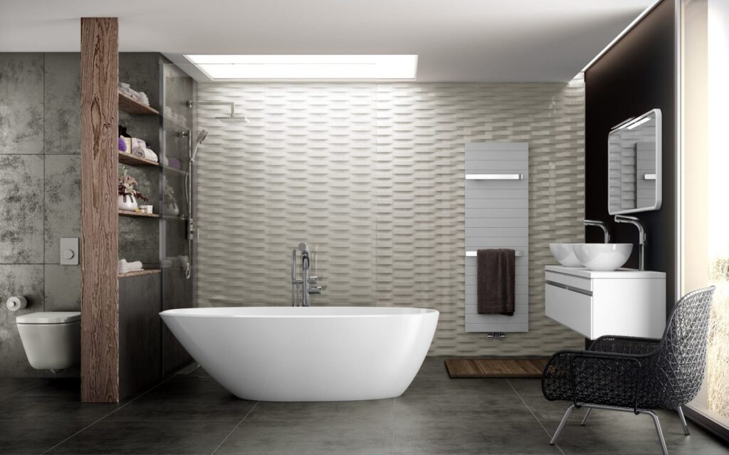Veda Freestanding Bathtub - Matt White - No Overflow - 1700mm | VBT1690MW