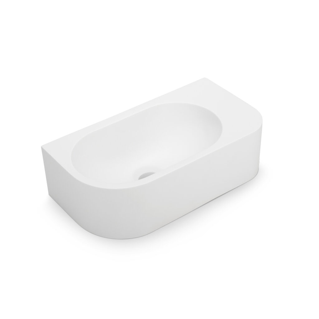 Vesi Wall-Mounted Basin 400mm
