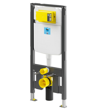 Viega Prevista Dry In-Wall Cistern and Frame for Wall Hung Pans