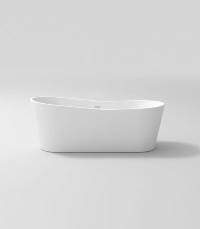 Violet Acrylic Freestanding Bath 1650mm - Matte White