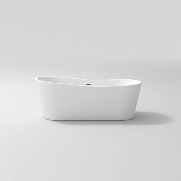 Violet Acrylic Freestanding Bath 1650mm - Matte White