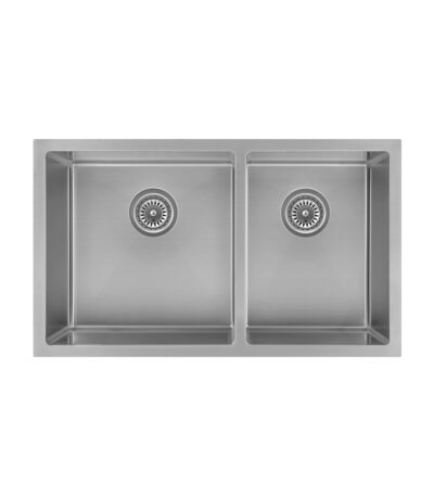 Vita Double Kitchen Sink 760mm - Stainless Steel