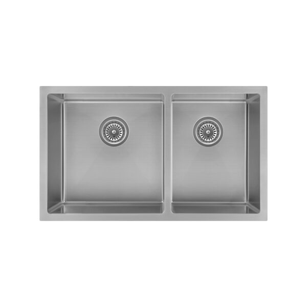 Vita Double Kitchen Sink 760mm - Stainless Steel