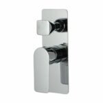 VOG Solid Brass Chrome Bath/Shower Wall Mixer with Diverter Wall Mounted | CH0165.ST