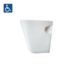 Wall Hung Ceramic Basin Shroud for PW5443B - 300mm | PW5443P