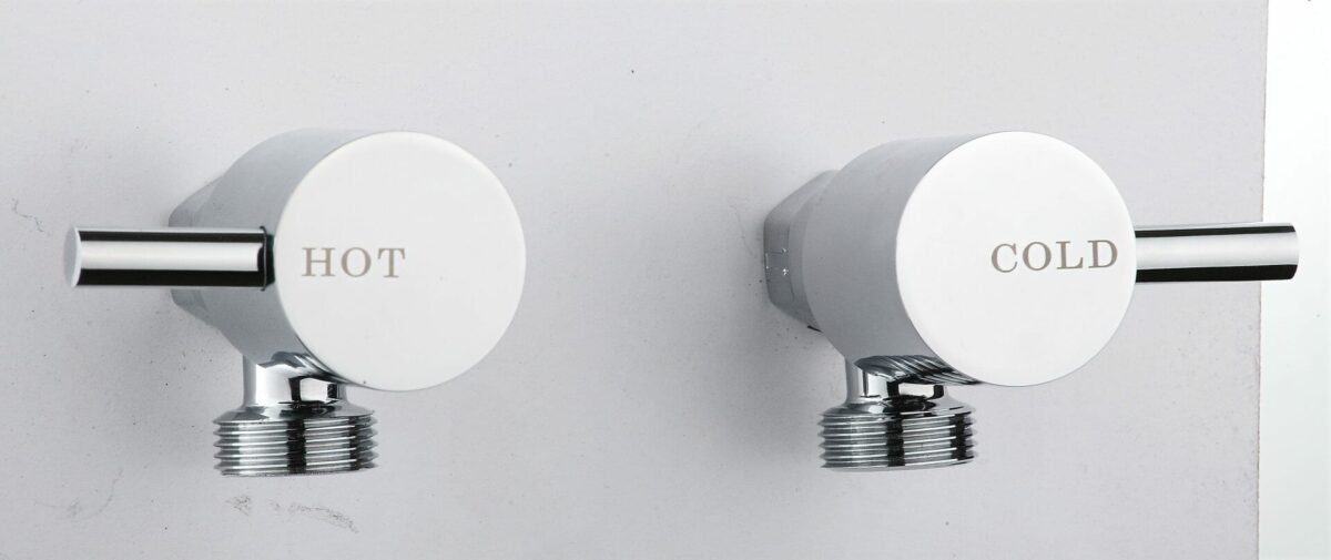 Washing Machine Stops 1/4 Turn - Chrome | PJK90NZ03