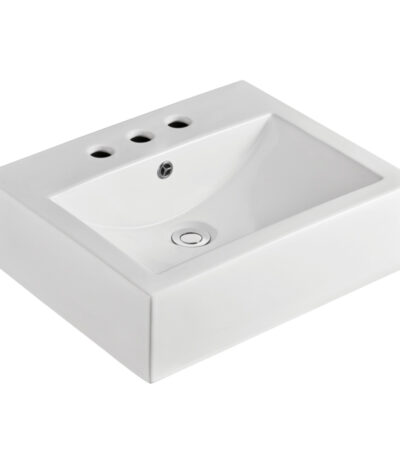 Willow Above Counter Basin, 3 Tap Holes