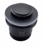 Xulu Universal Pop-Up Waste - Black | Bella Vista - PU-X-32-40-BLK