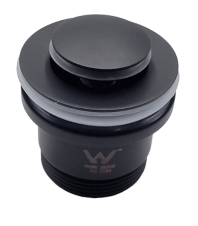 Xulu Universal Pop-Up Waste - Black | Bella Vista - PU-X-32-40-BLK