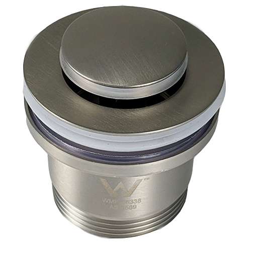 Xulu Universal Pop-Up Waste - Brushed Nickel | Bella Vista - PU-X-32-40-BN