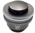 Xulu Universal Pop-Up Waste - Gunmetal | Bella Vista - PU-X-32-40-GM