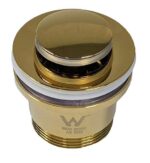 Xulu Universal Pop-Up Waste - Shiny Gold | Bella Vista - PU-X-32-40-G