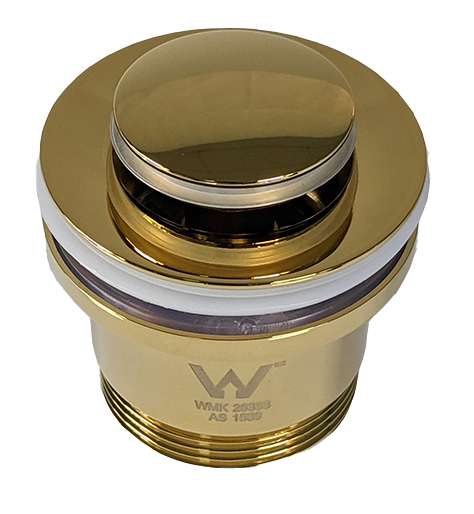 Xulu Universal Pop-Up Waste - Shiny Gold | Bella Vista - PU-X-32-40-G