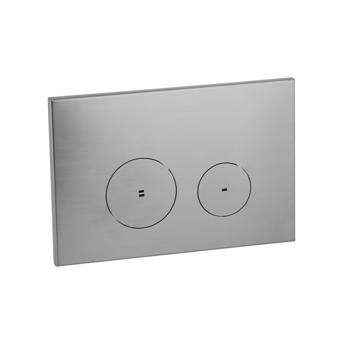 Zaaha Toilet Button & In-Wall Cistern - Stainless Steel