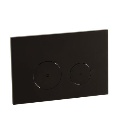Zaaha Toilet Button - Round - Matte Black