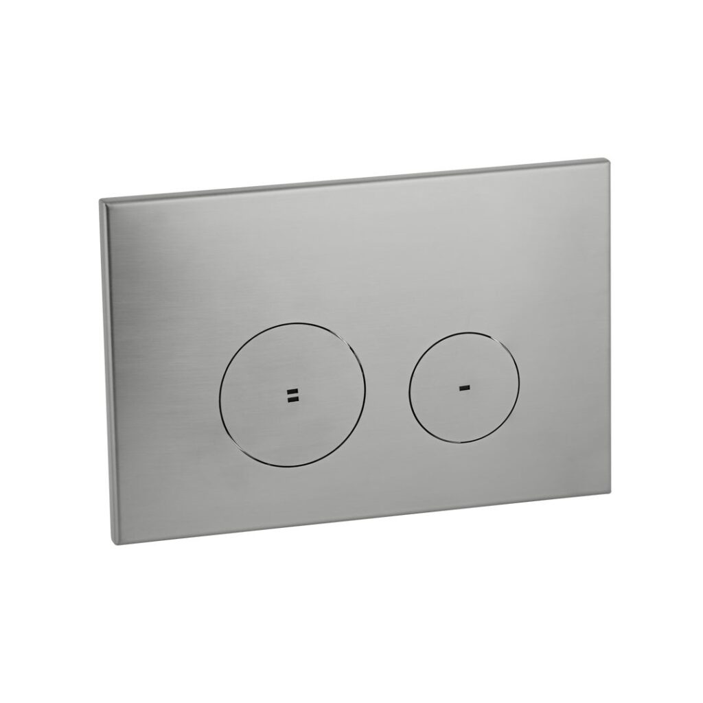 Zaaha Toilet Button Round - Stainless Steel