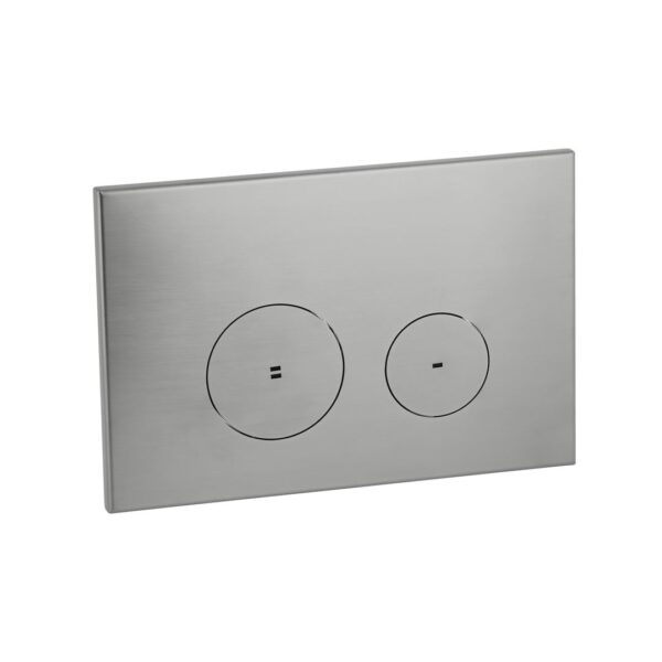 Zaaha Toilet Button Round - Stainless Steel