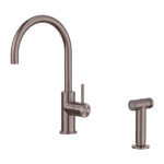 Zen SS316L Kitchen Mixer With Hand Spray Brushed Bronze | NR162208BZ