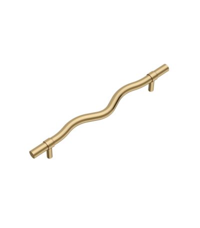 Ziggy Adjustable Cabinetry Pull 250mm - Brushed Brass