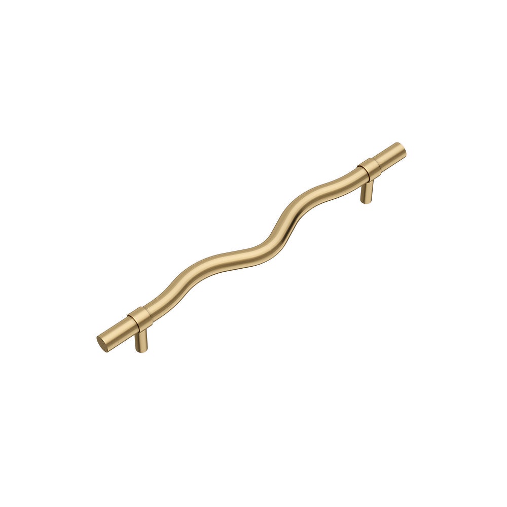 Ziggy Adjustable Cabinetry Pull 250mm - Brushed Brass