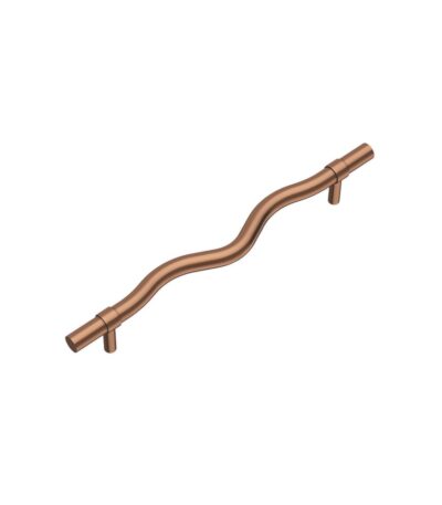Ziggy Adjustable Cabinetry Pull 250mm - Brushed Copper