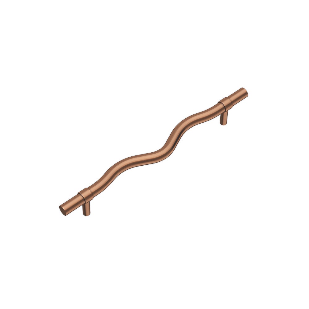 Ziggy Adjustable Cabinetry Pull 250mm - Brushed Copper