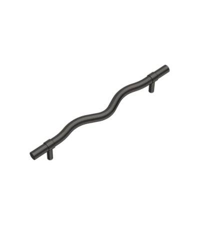 Ziggy Adjustable Cabinetry Pull 250mm - Brushed Gunmetal